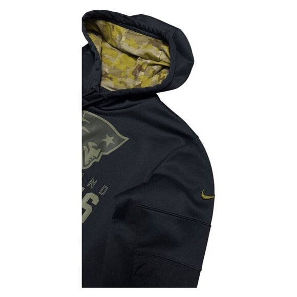 New England Patriots US ARMY Navy NFL Football Military Camo Hoodie Mens Small - Picture 2 of 6